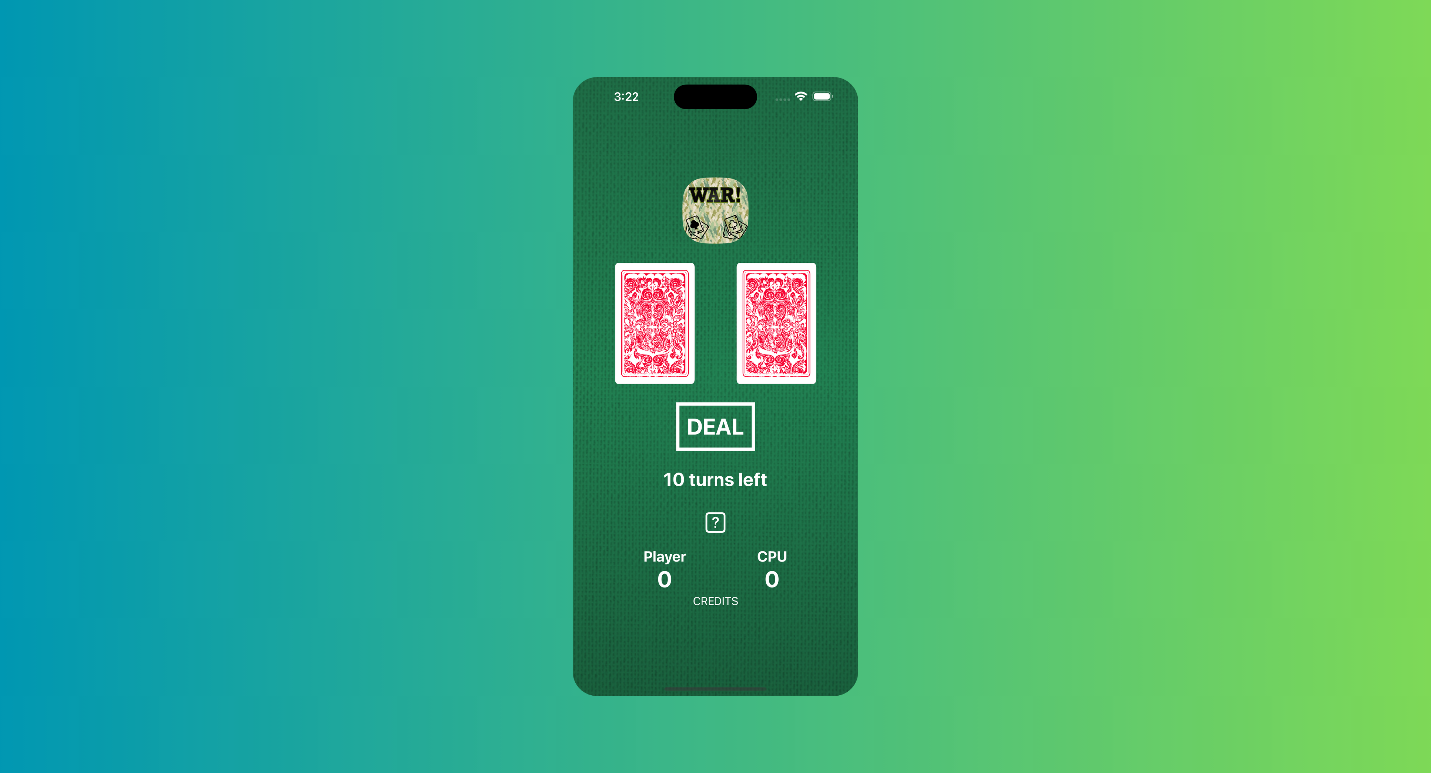 War Card Game
